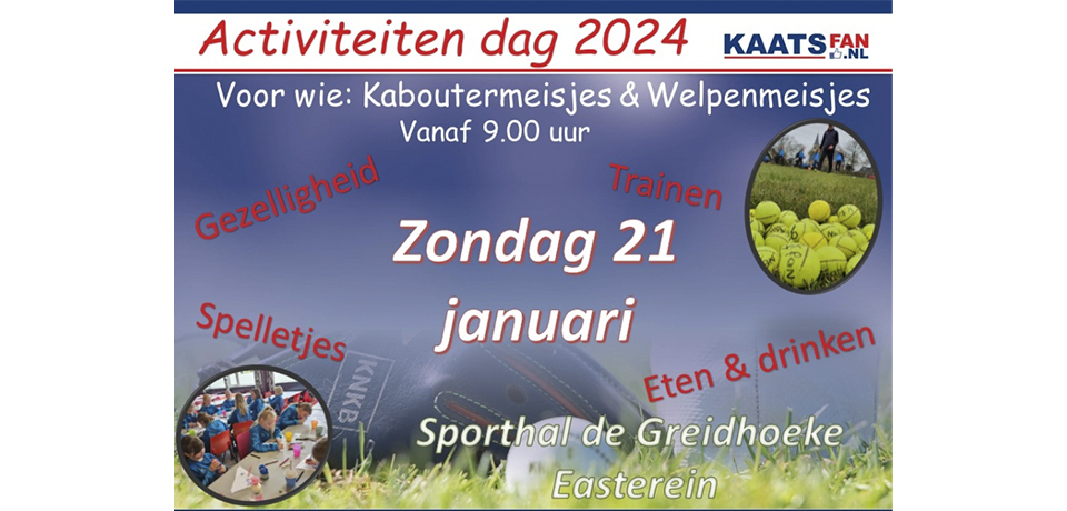 Sporthal de Greidhoeke, Toneel van de activiteitendag op 21 januari