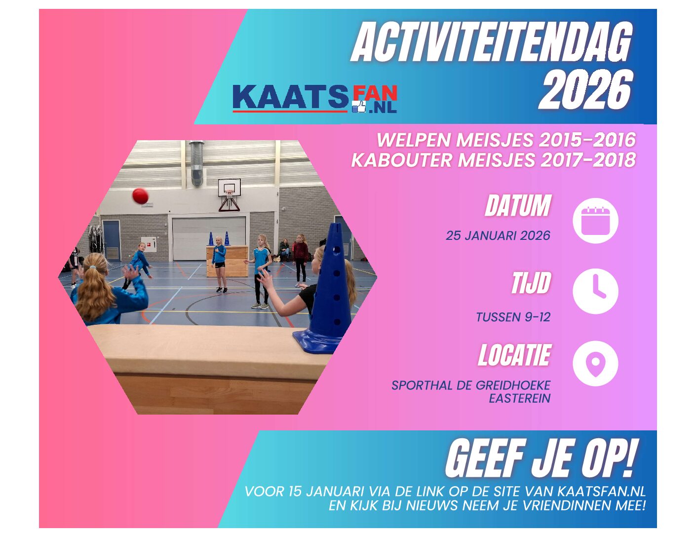 Activiteitendag 2026 voor Welpen meisjes en Kabouter meisjes